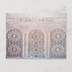 Greetings from Marrakech Morocco Postcard