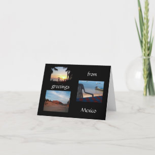 Greetings from Mexico card