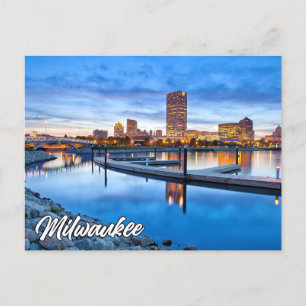 Greetings From Milwaukee, Wisconsin, USA Postcard