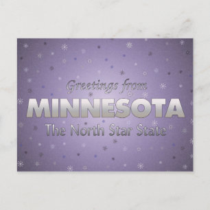 Greetings from Minnesota Postcard