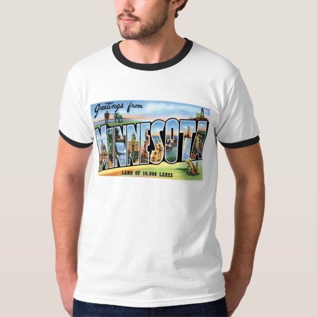 Greetings from Minnesota! T-Shirt (Front)