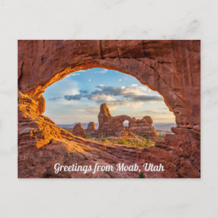 Greetings From Moab, Utah Postcard