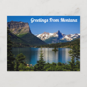 Greetings From Montana Postcard