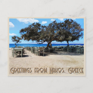 Greetings from Naxos, Greece Postcard