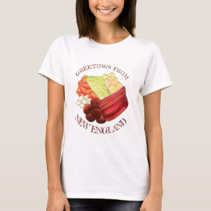 Greetings from New England Classic Boiled Dinner T-Shirt