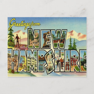 Greetings From New Hampshire Postcard