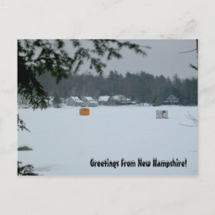 Greetings from New Hampshire Postcard