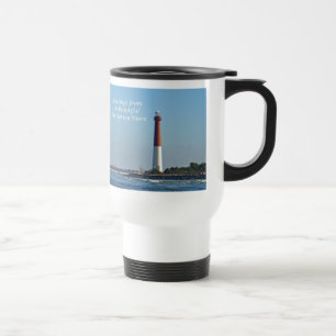 Greetings From New Jersey - Barnegat Light Travel Mug