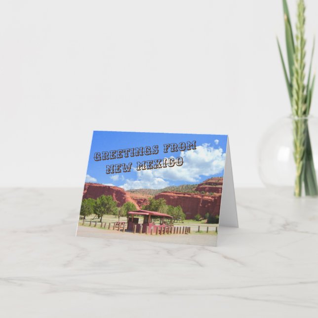 Greetings from New Mexico Notecard 2 (Front)