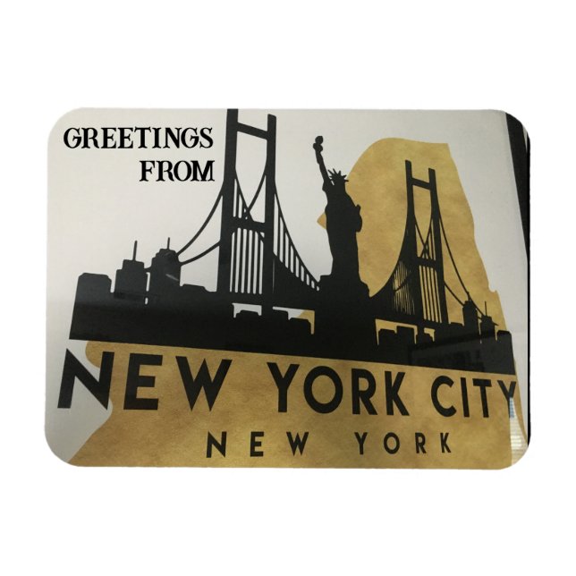 Greetings From New York City Magnet (Horizontal)