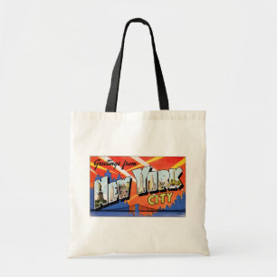Greetings From New York City, NY Tote Bag