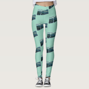 Greetings from No Signal Leggings