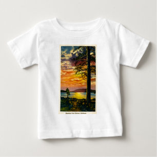 Greetings from Norway, Michigan - Vintage Baby T-Shirt
