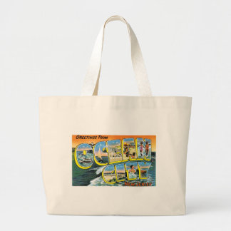 Greetings from Ocean City, New Jersey! Large Tote Bag