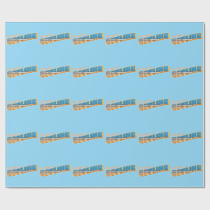 Greetings from Offline Wrapping Paper