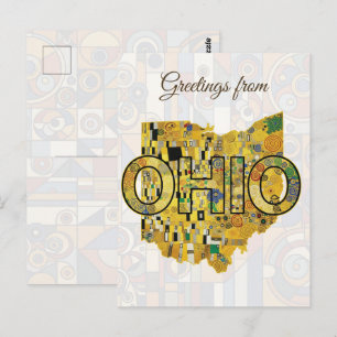 Greetings from Ohio Postcard