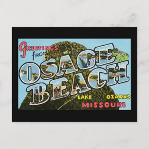Greetings from Osage Beach Missouri Postcard