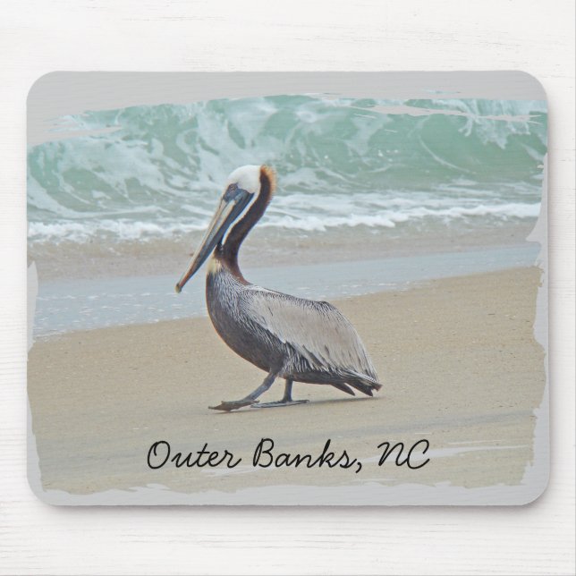 Greetings From Outer Banks OBX NC Mouse Mat (Front)