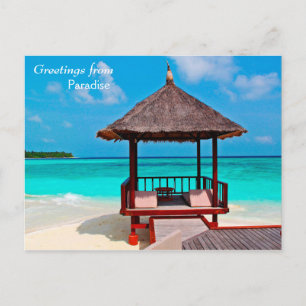 Greetings from Paradise by storeman Postcard