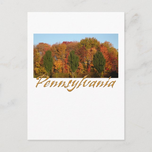 Greetings from Pennsylvania Postcard (Front)