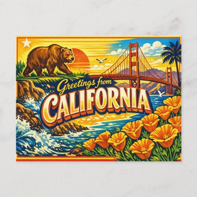 Greetings From Postcard  (Front)