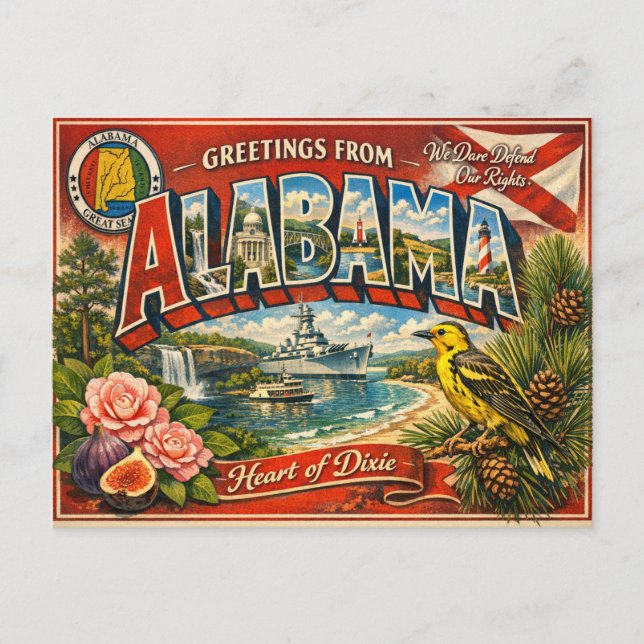 Greetings From Postcard  (Front)