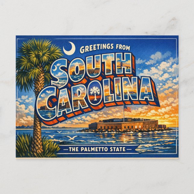Greetings From Postcard  (Front)