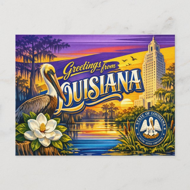 Greetings From Postcard  (Front)
