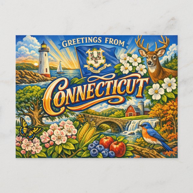 Greetings From Postcard  (Front)