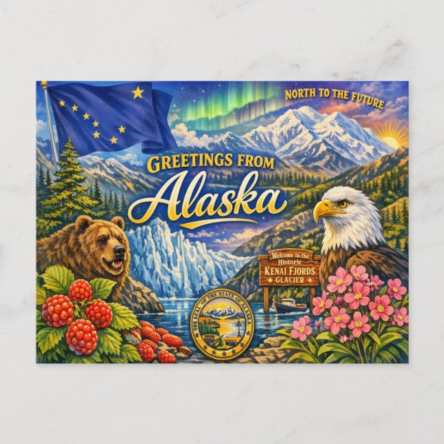 Greetings From Postcard  (Front)