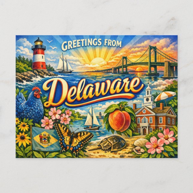 Greetings From Postcard  (Front)