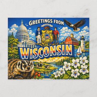 Greetings From Postcard 