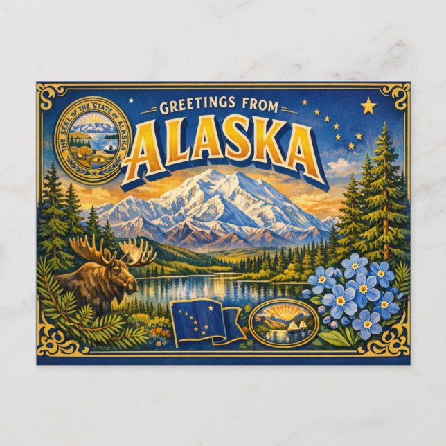 Greetings From Postcard  (Front)
