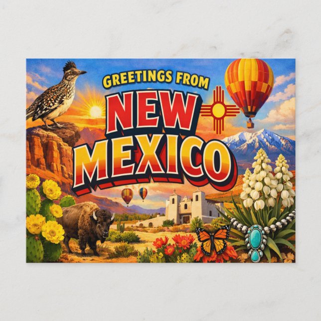 Greetings From Postcard  (Front)
