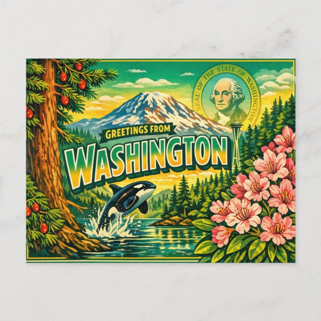 Greetings From Postcard  (Front)