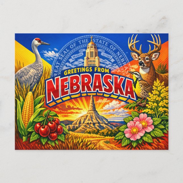 Greetings From Postcard  (Front)