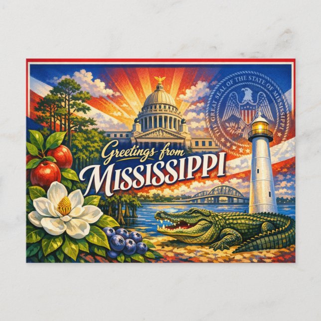 Greetings From Postcard  (Front)