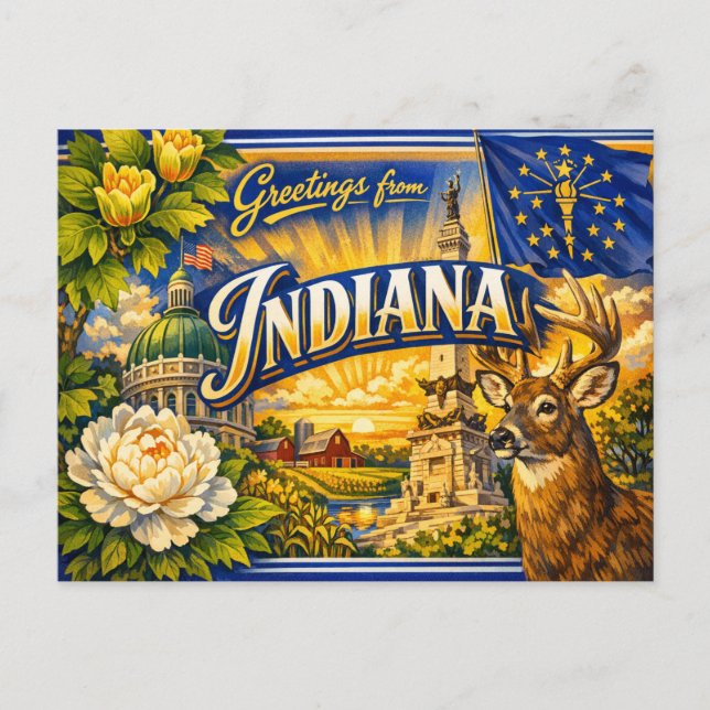 Greetings From Postcard  (Front)