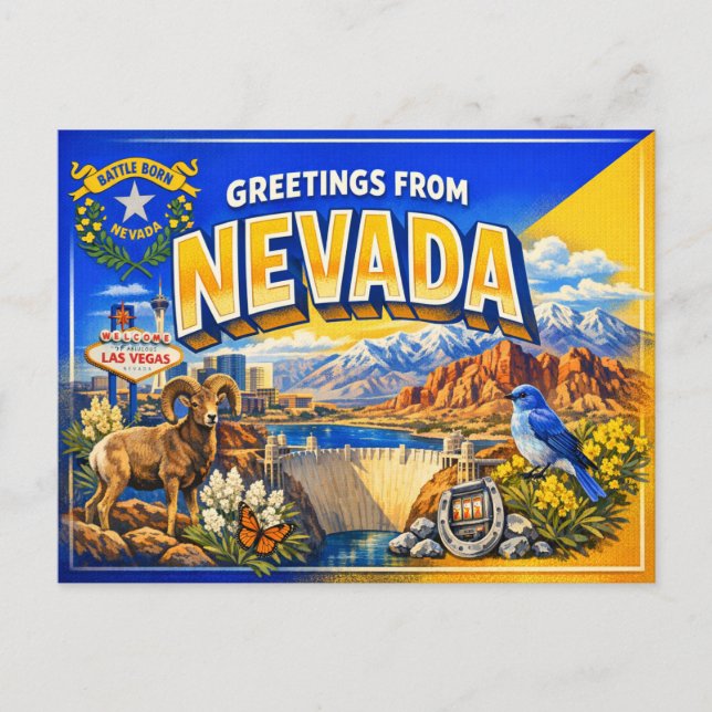 Greetings From Postcard  (Front)