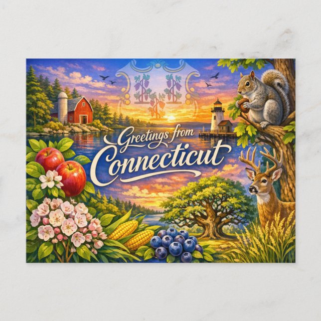 Greetings From Postcard  (Front)