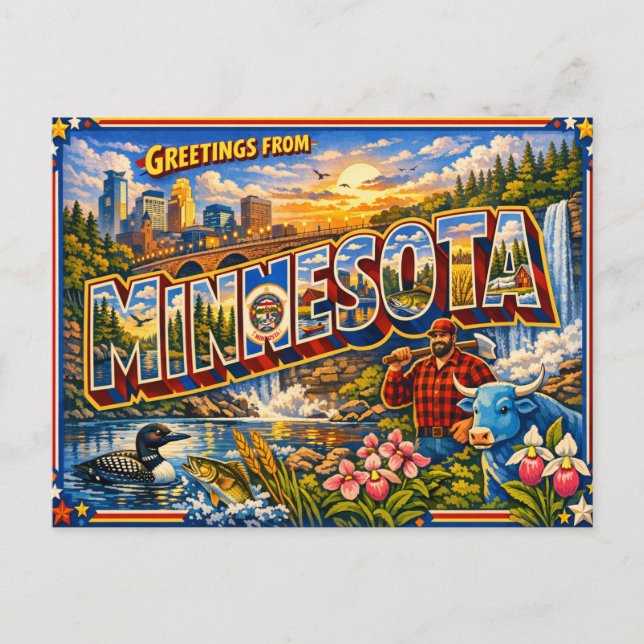 Greetings From Postcard  (Front)