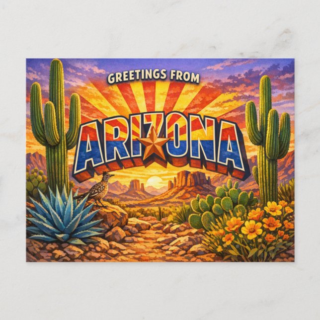 Greetings From Postcard  (Front)