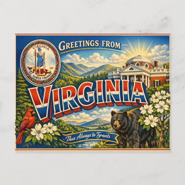 Greetings From Postcard  (Front)