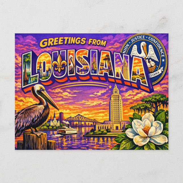 Greetings From Postcard  (Front)