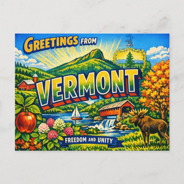 Greetings From Postcard  (Front)