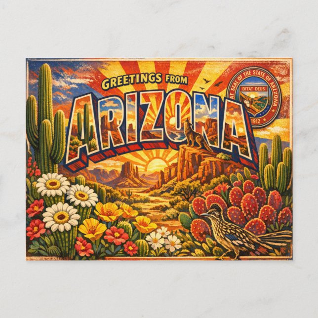 Greetings From Postcard  (Front)