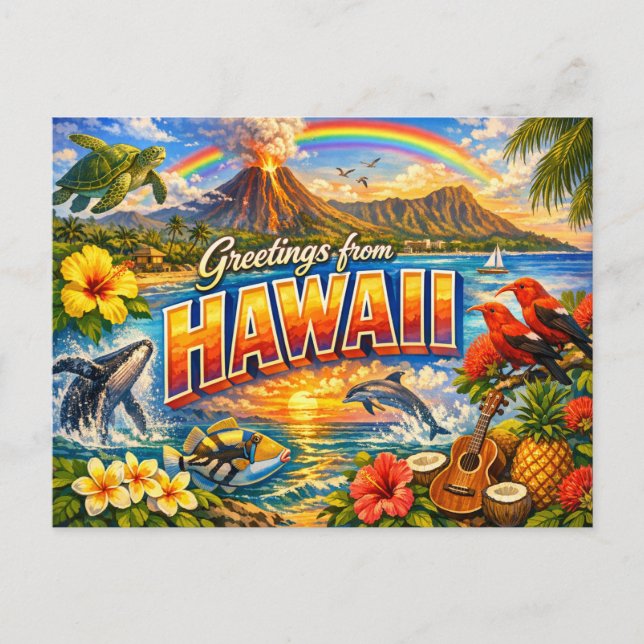 Greetings From Postcard  (Front)