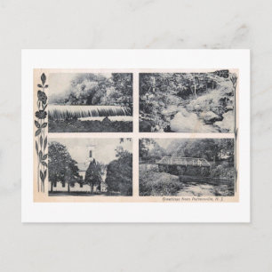 Greetings from Pottersville NJ 1910 Vintage Postcard