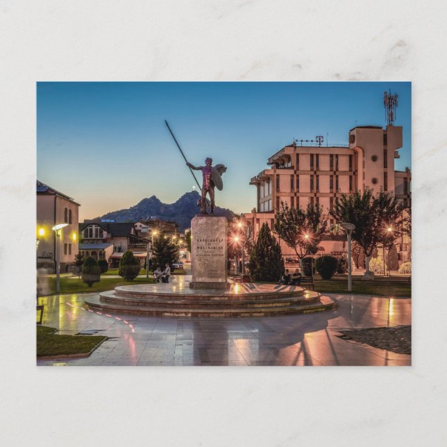 Greetings from Prilep, Macedonia  Postcard (Front)
