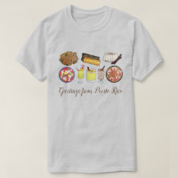 Greetings from Puerto Rico Carribean Island Foods